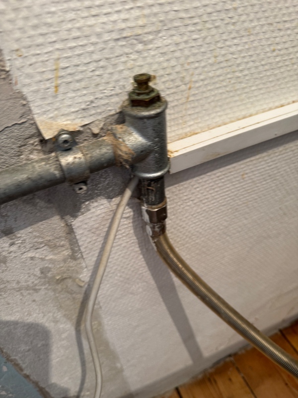 Afmontering af gaskomfur