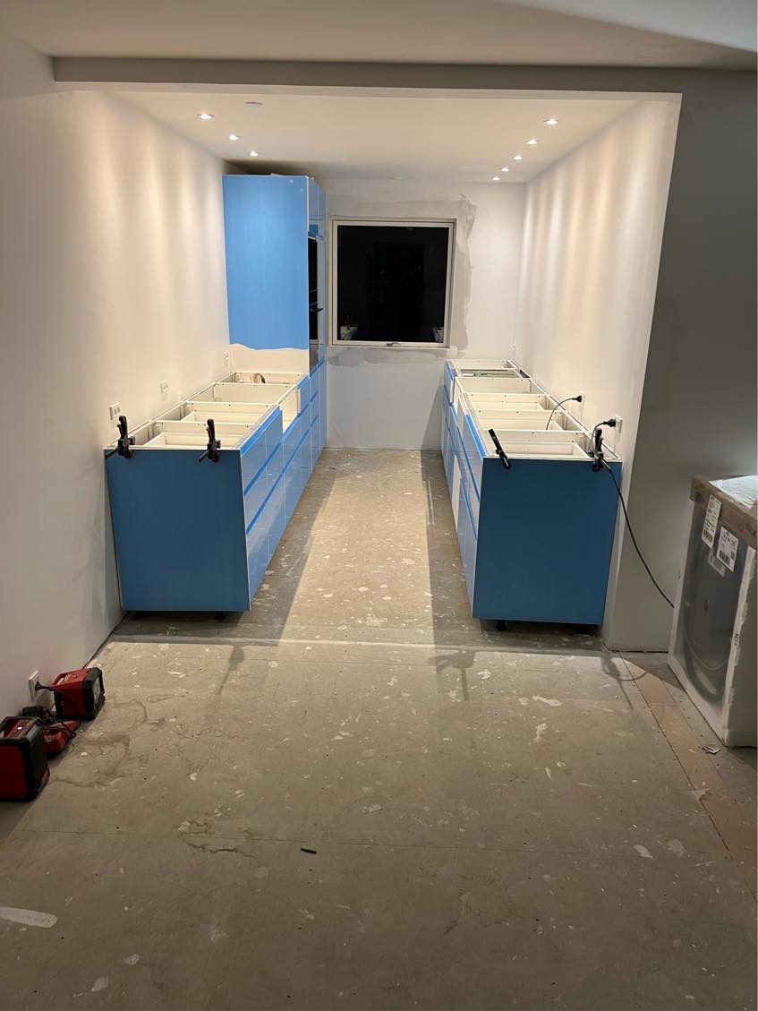 Hjælp til at ligge sildebens klikgulv 45m2