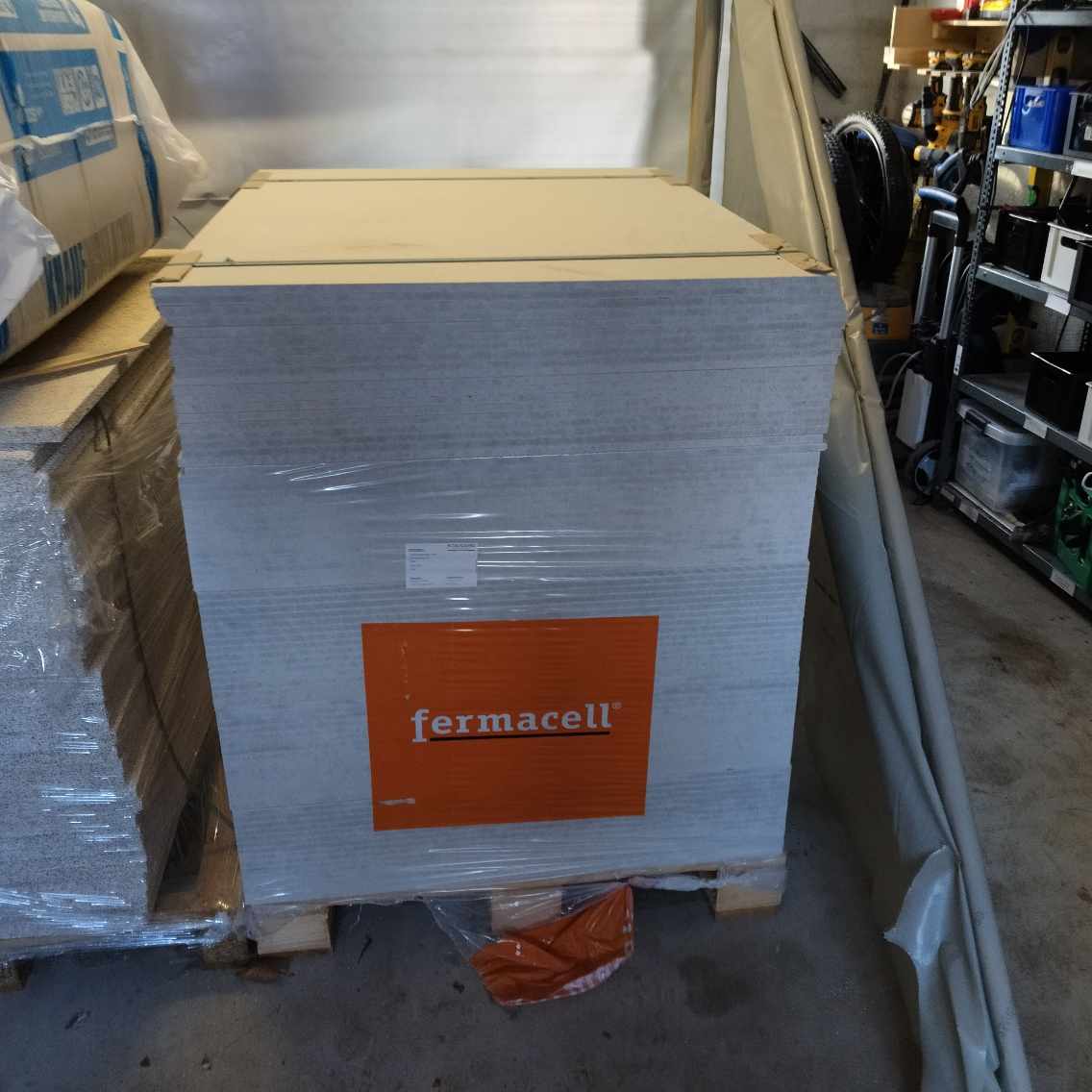 Løfte farmacell plader op på 1 sal