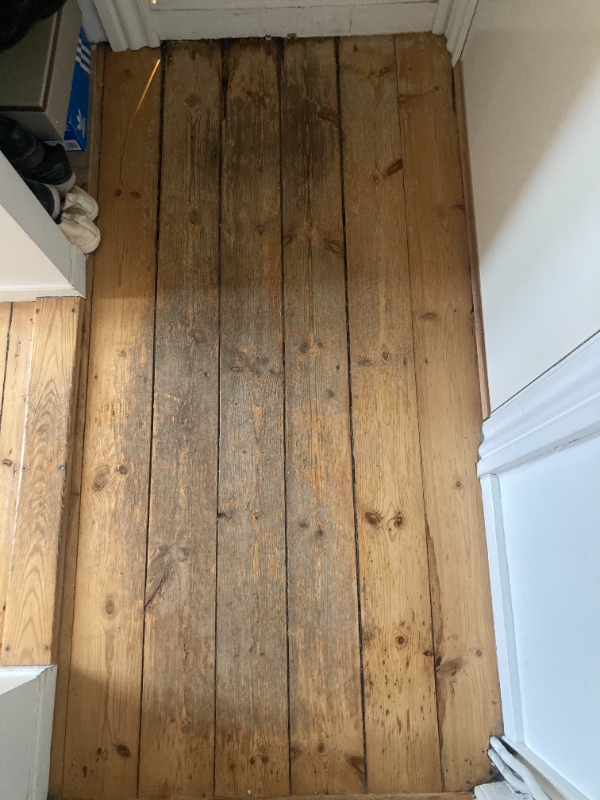 Slibning af trægulv + lak