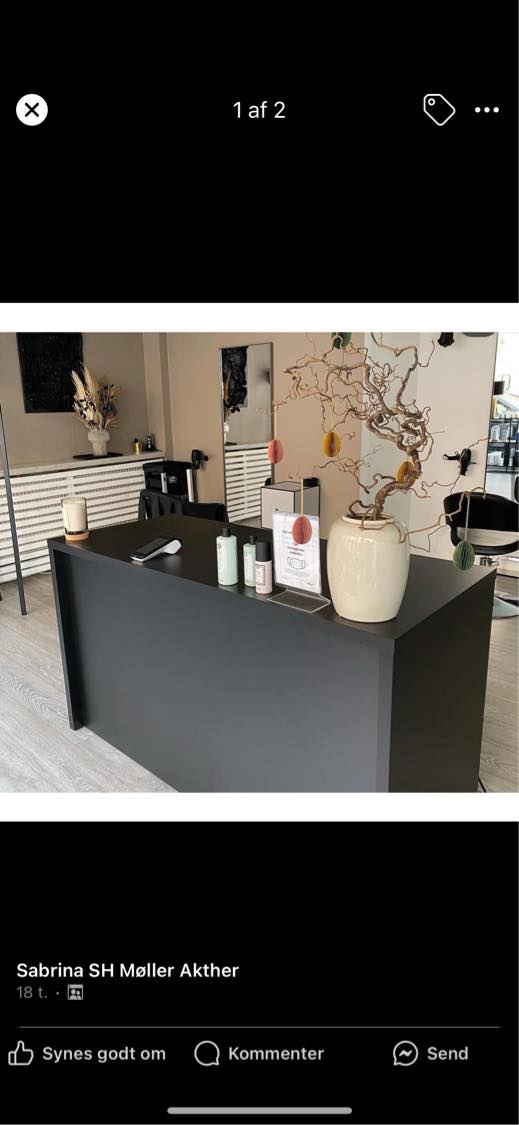 Hente/fragte frisørinventar