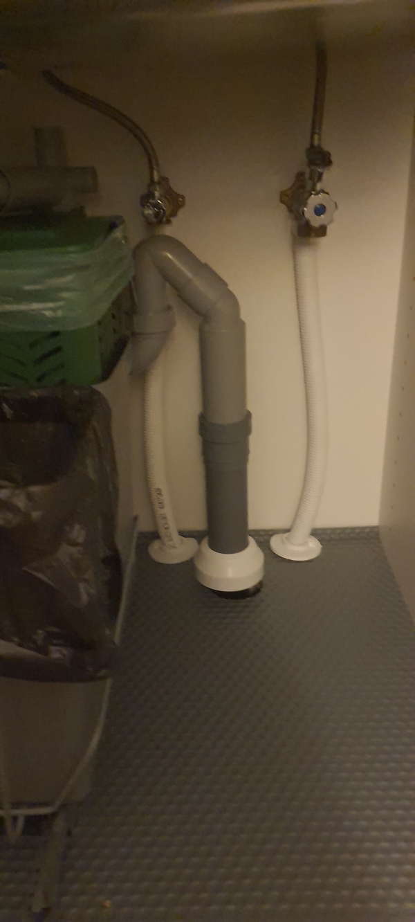 Installation af opvaskemaskine og vaskemaskine