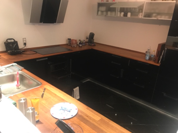 Udskiftning af bordplade