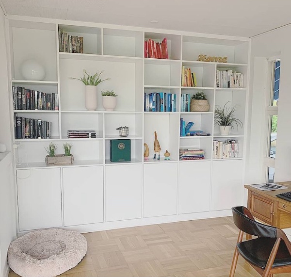 Lav en indbygget reol