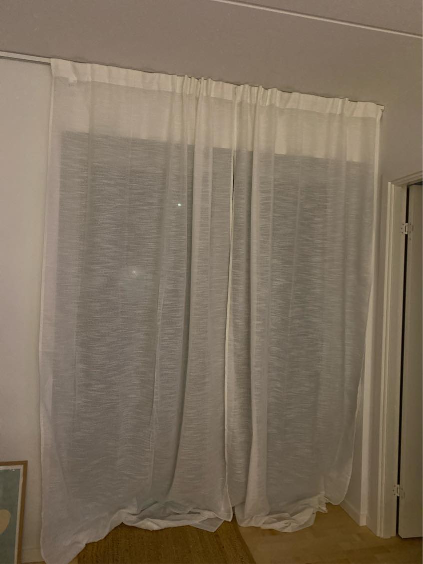 Oplægning af gardiner