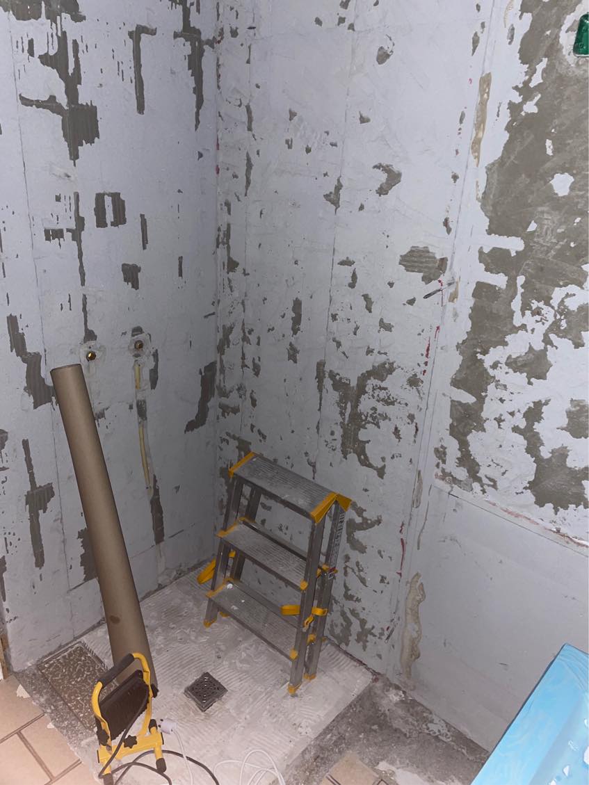Murearbejde - renovering badeværelse