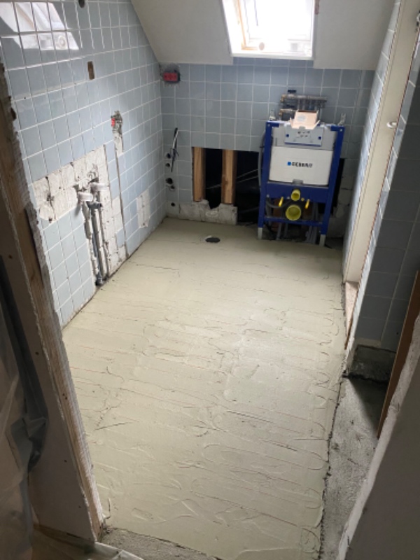 Toiletkasse om Geberit stativ