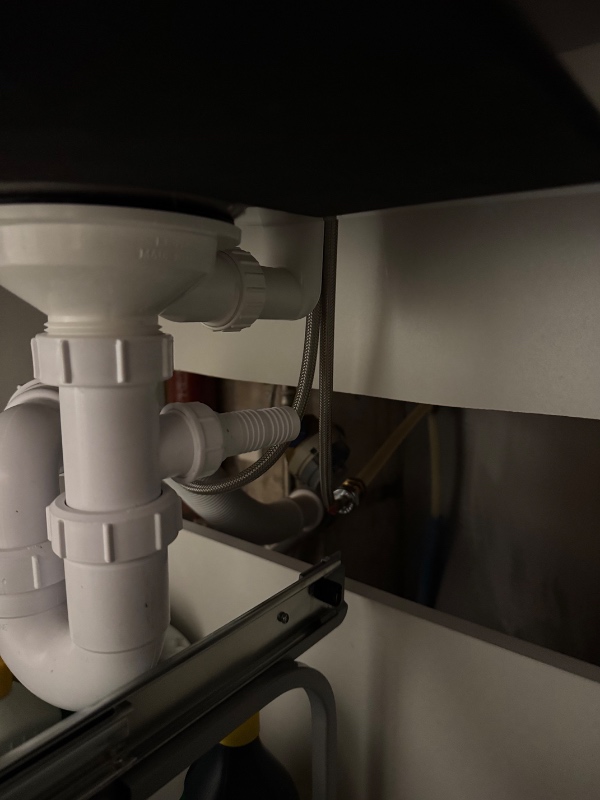 Installation af opvaskemaskine