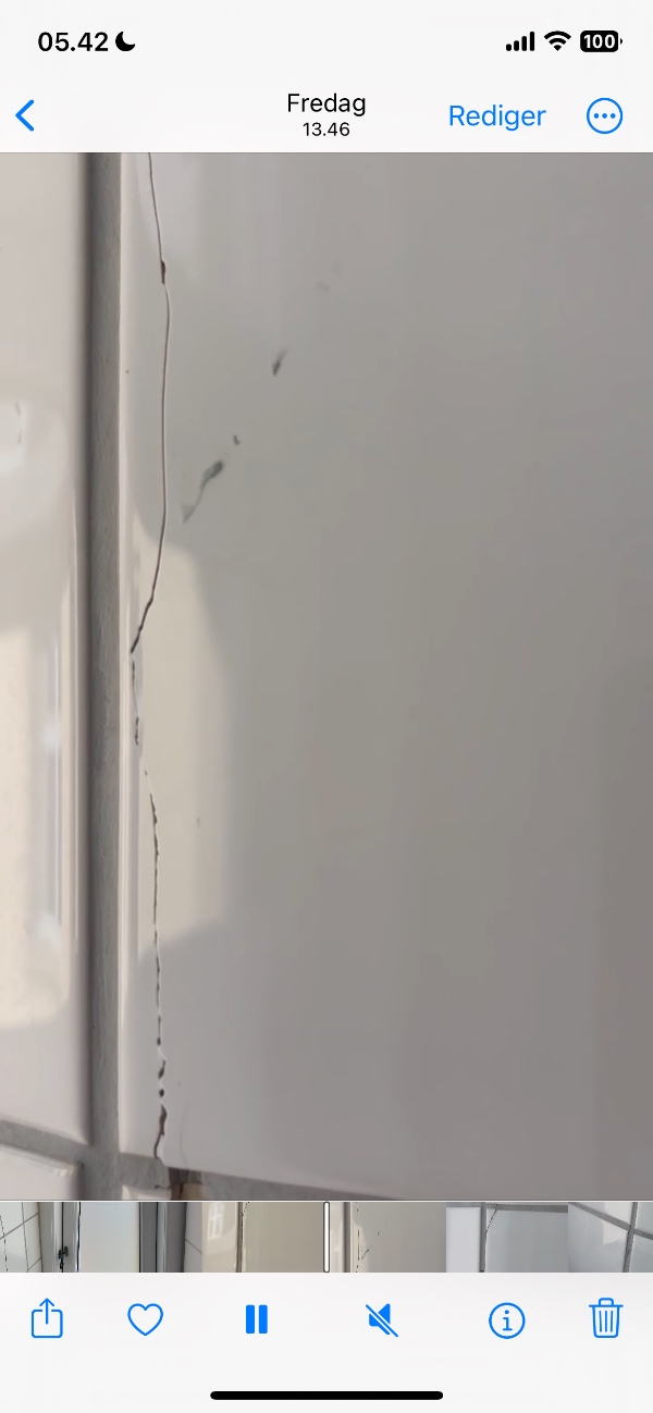 Udskiftning af 12 fliser