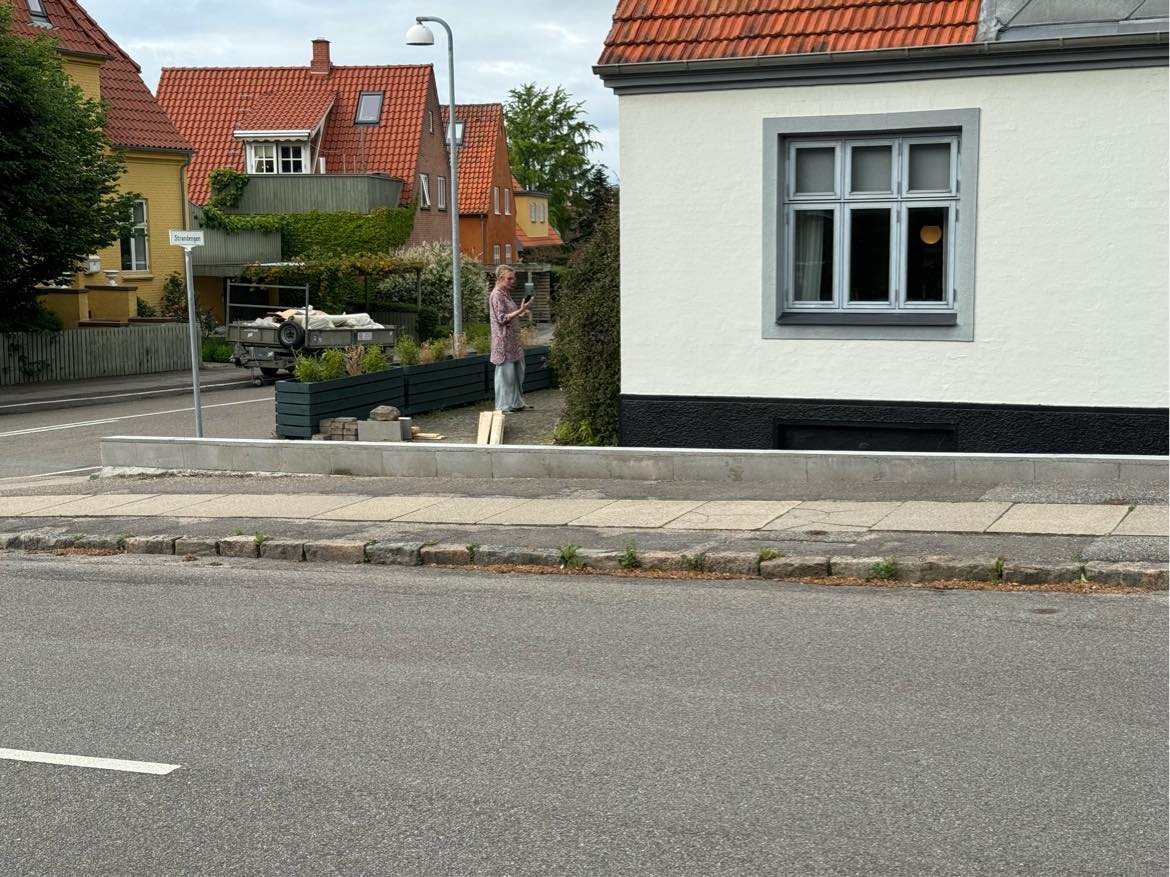 Pudsning af betonsokkel