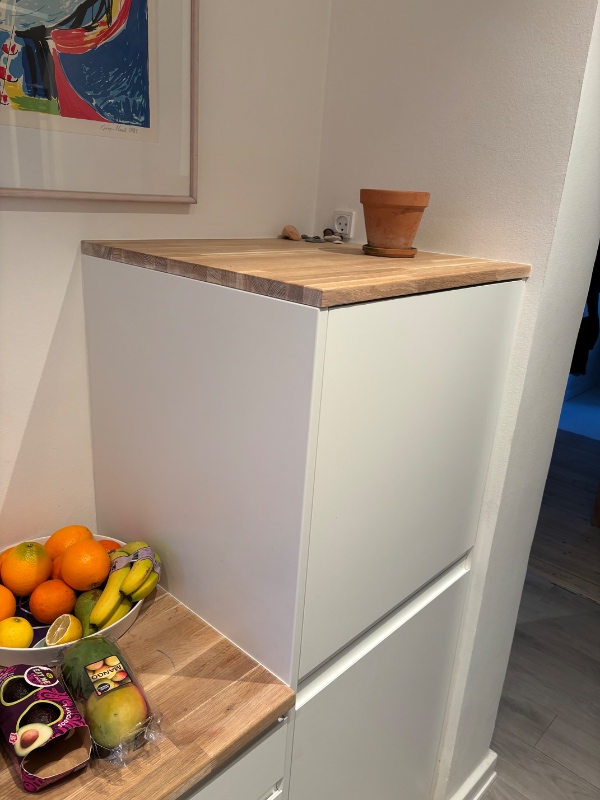 Snedker arbejde i køkken