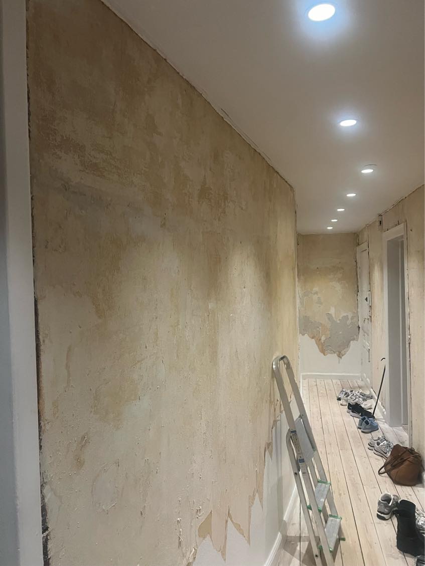 Fuldspartel af vægge