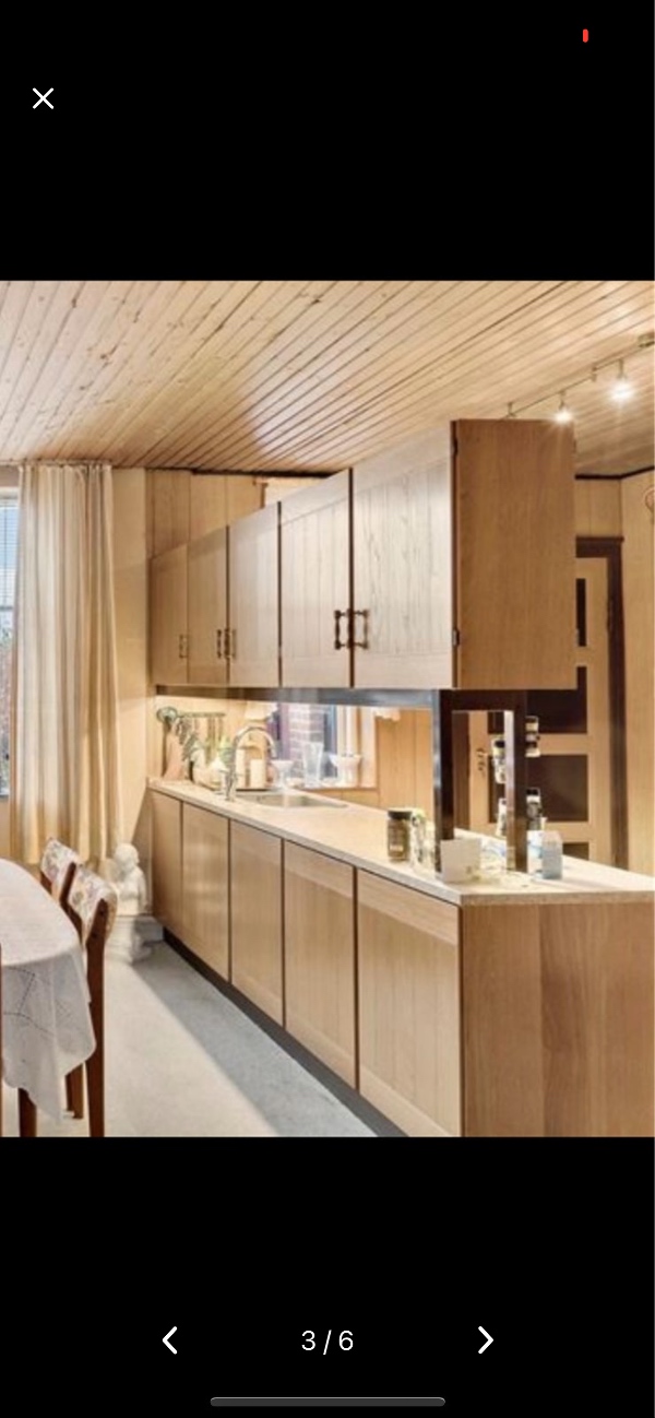 Tage gammelt køkken ned og fragte det til Stevns