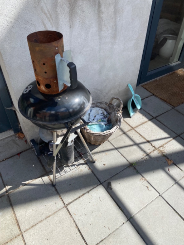 Kørt skrald væk på lossepladsen