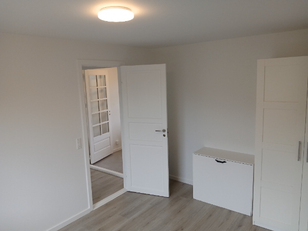 Rengøring af nyrenoveret hus