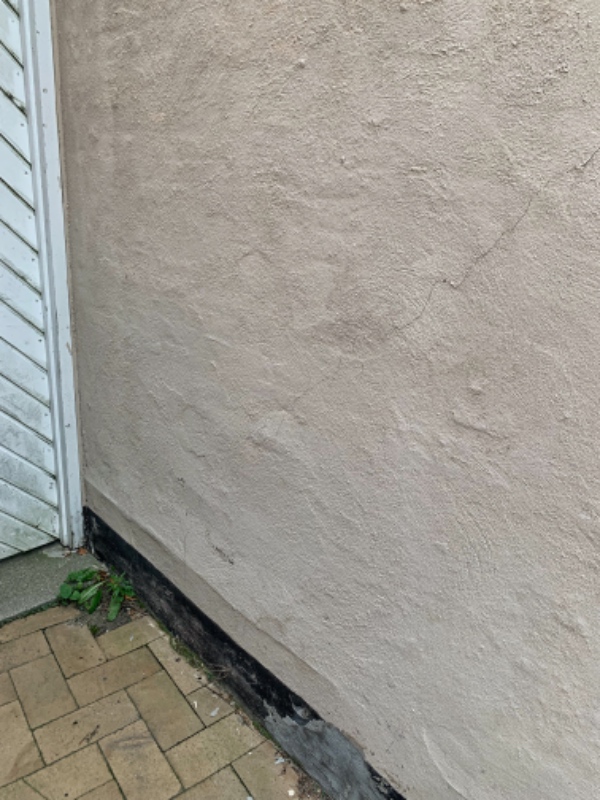 Reparation af ydermur