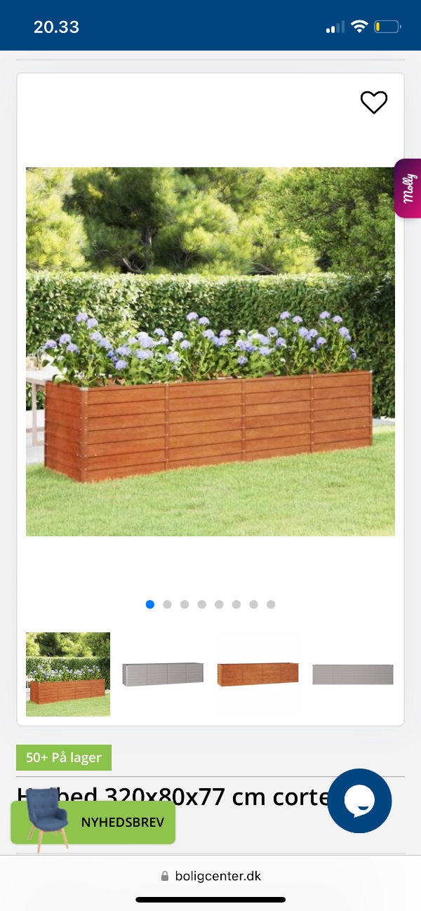 Samling af plantekasse