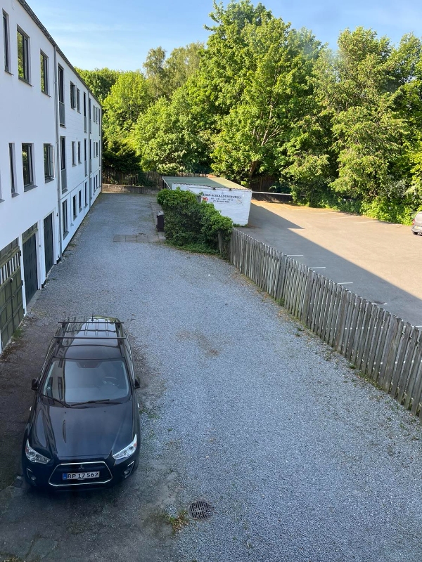 Fjernelse af ukrudt på fliser