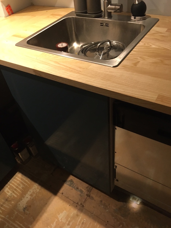 Færdiggørelse køkken