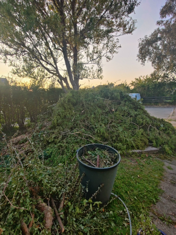 Afhentning af haveaffald