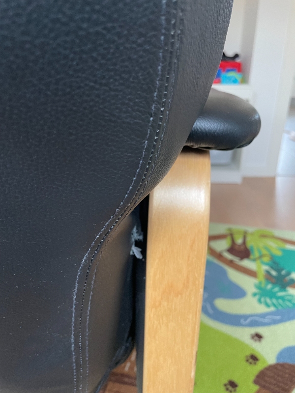 Reparation af lænestol