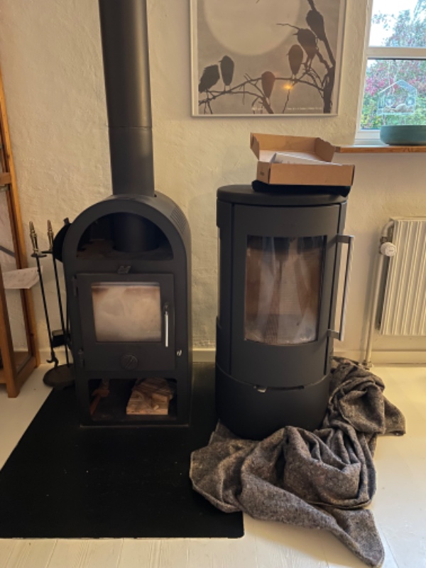 Montering af brændeovn