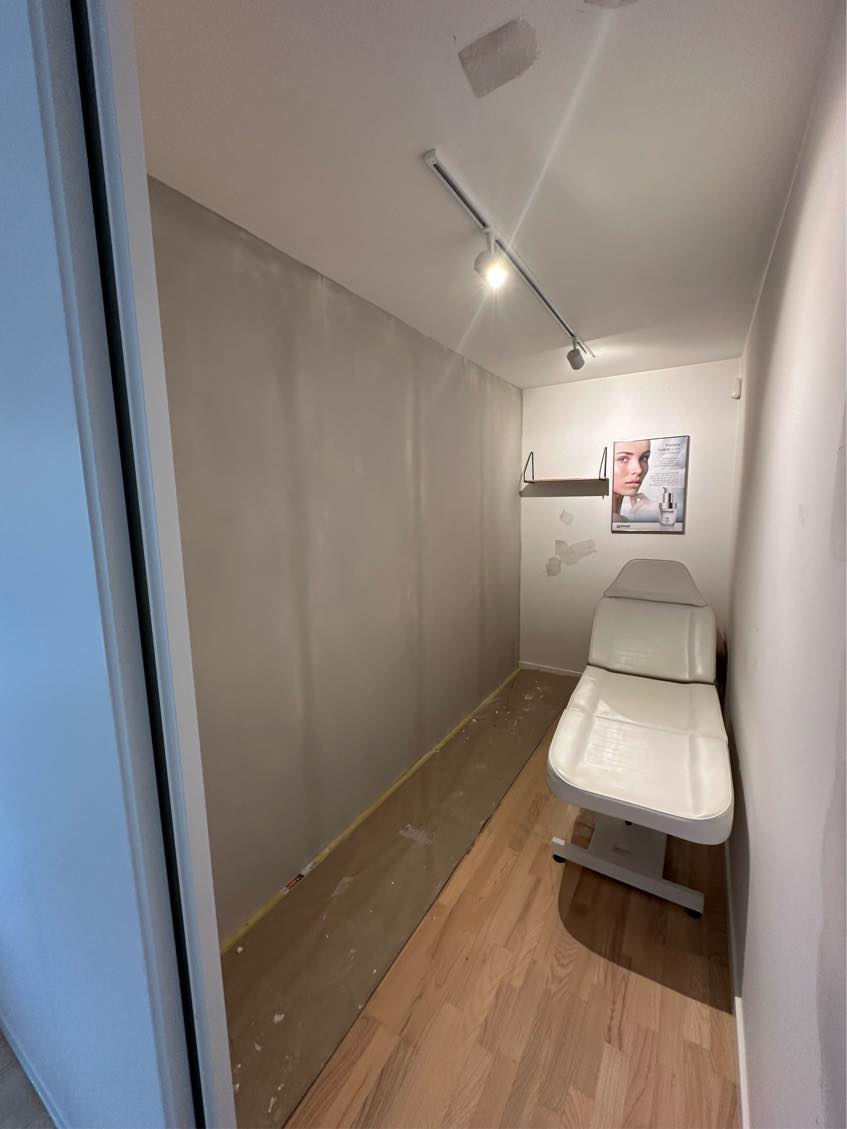 Malerarbejde i klinik