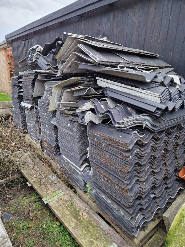 SKAL HAVE FJERNET 250 KVADRATMETER ETERNITTAG .