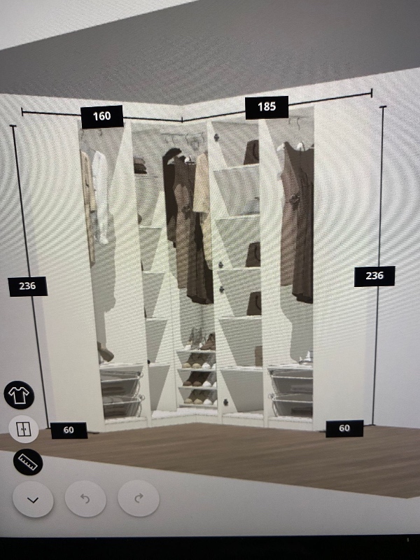 Samling af 2 skabe (Ikea)