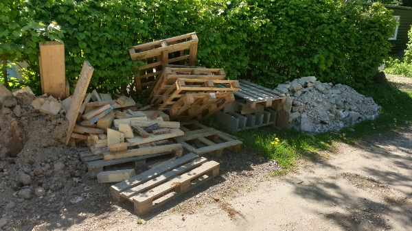 Fjernelse af byggeaffald