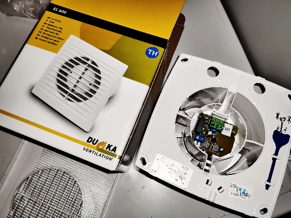 Reperation af ventilator