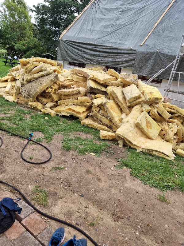 Bortskaffe isolering