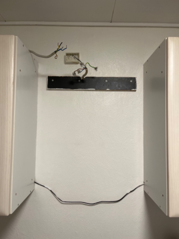 Montering af udtræksemhætte