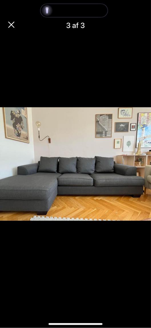 Hjælp til sofa afhentning