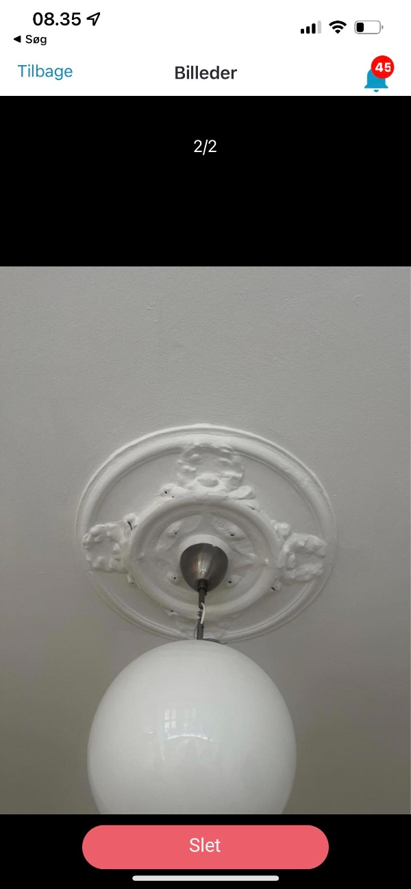 Sætte lampe op