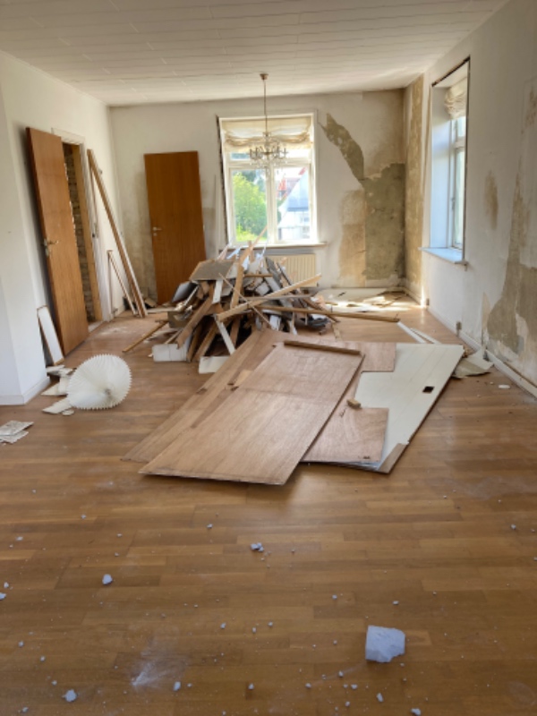 Hjælp til totalrenovering af villalejlighed på 90 m2