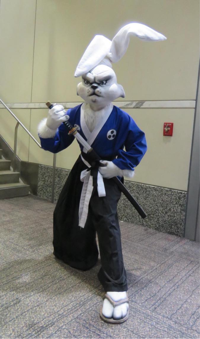 Kostume: kaninhoved der ligner Usagi Yojimbo