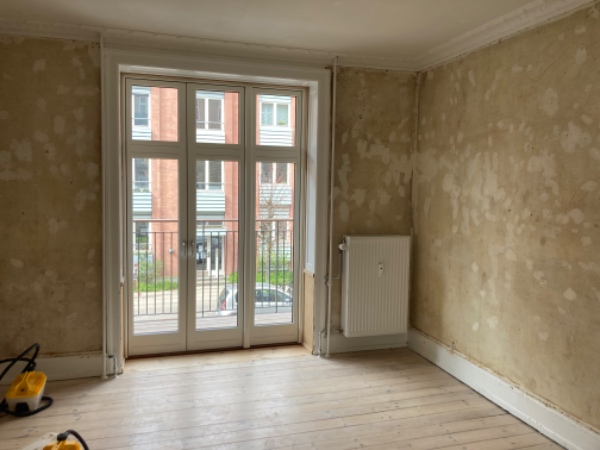 Fuldspartle 2 rum og filtopsætning