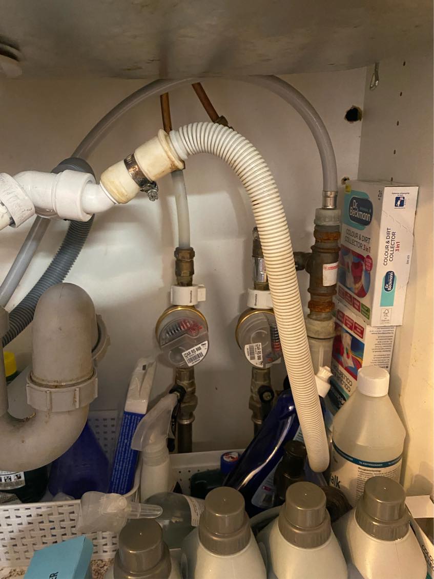 VvS arbejde - Korrekt montering af vaskemaskine og opvaskemaskine under køkkenvask