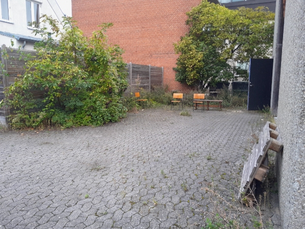 Gårdhave der trænger