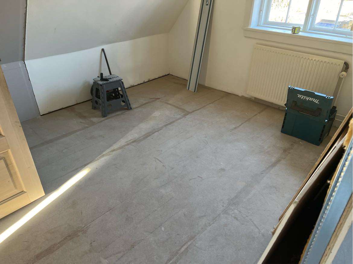 Lægning af gulv (klik)