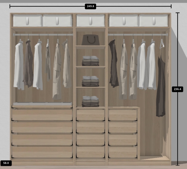 Samle et IKEA Pax skab