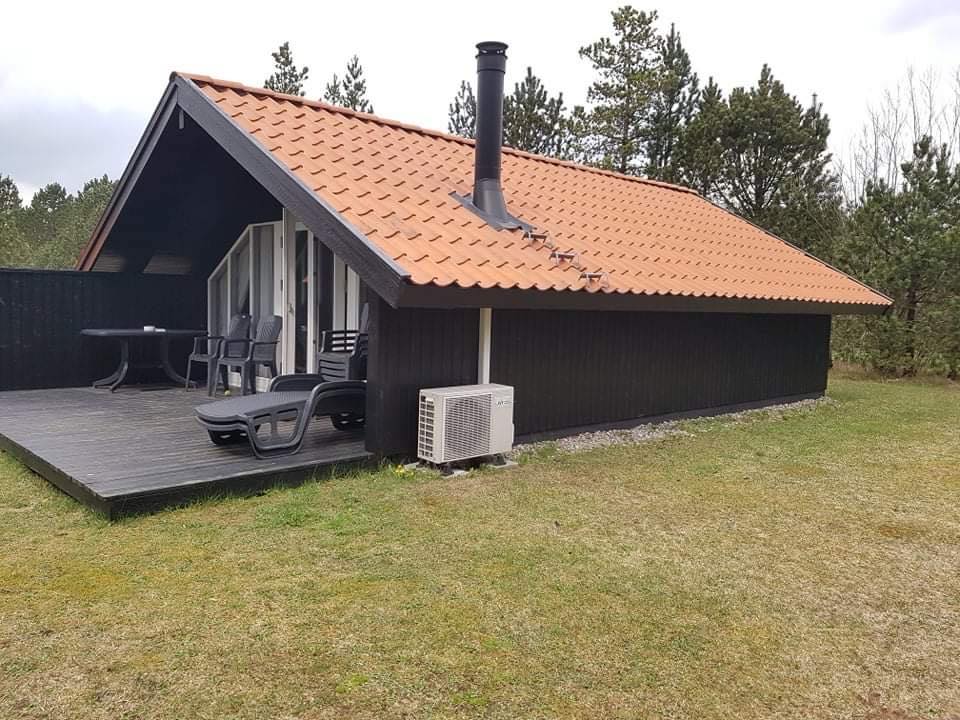 Malet sommerhuset