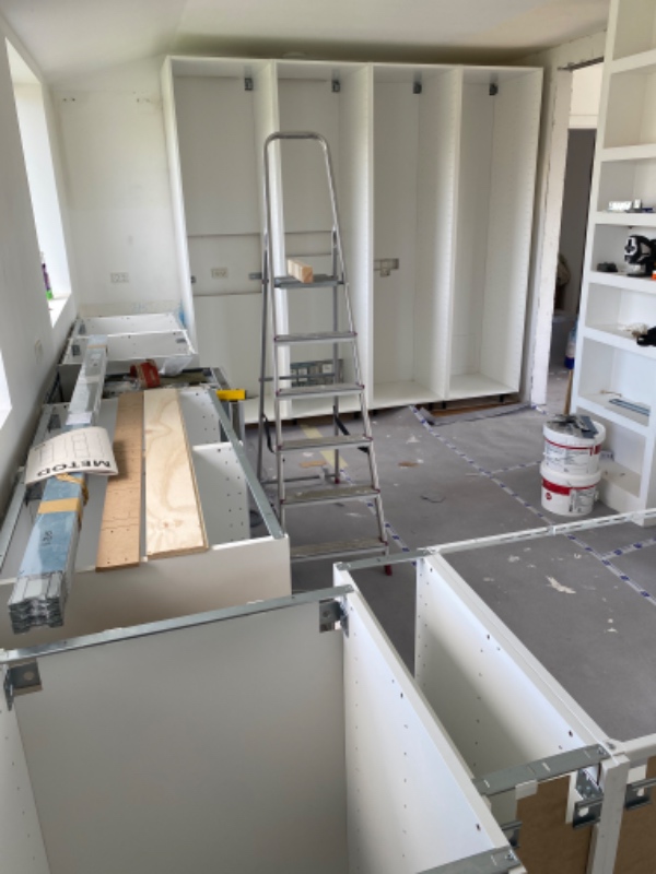 Hjælp til montering af Ikea køkken