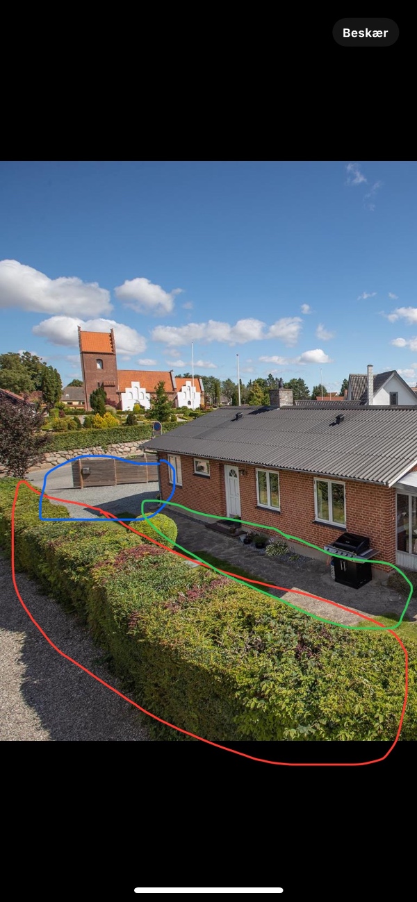 Fjernelse af ukrudt og hækkeklipning