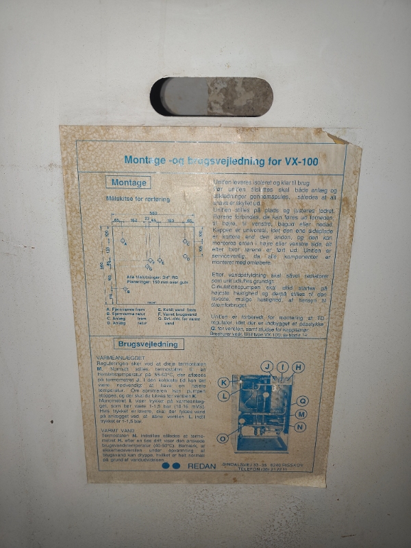 Montering af ny fjernvarme unit