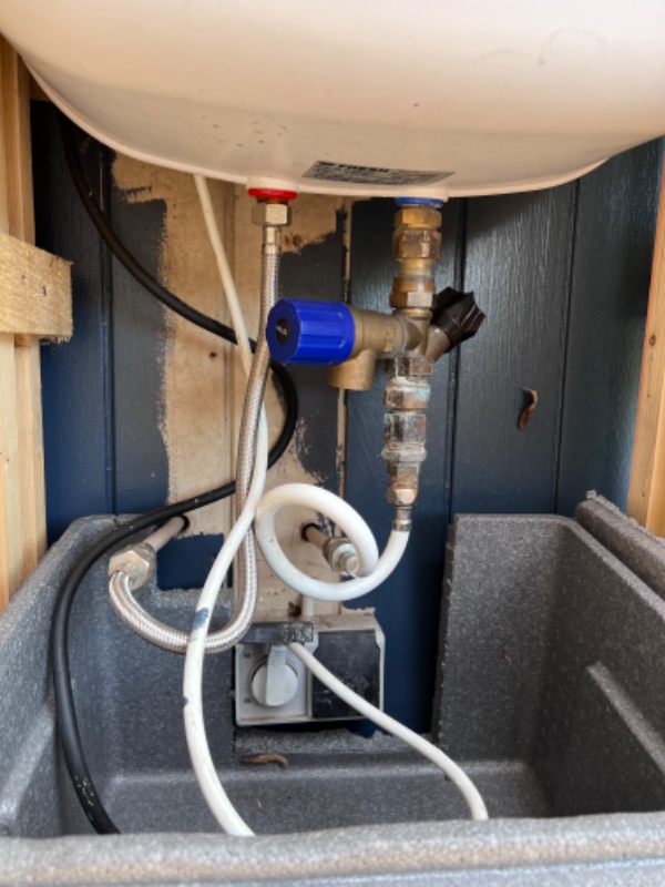 Opsætning af vandvarmer