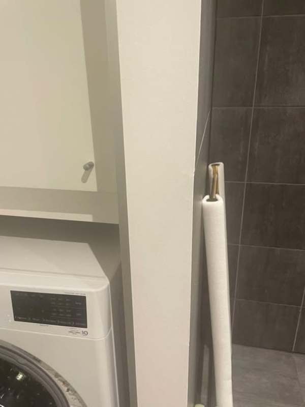 Installation af håndklædevarmer