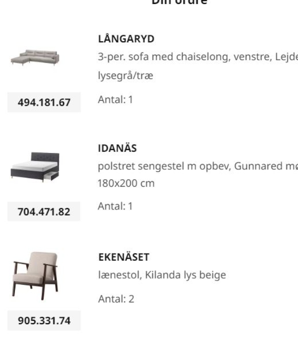IKEA furniture assembly