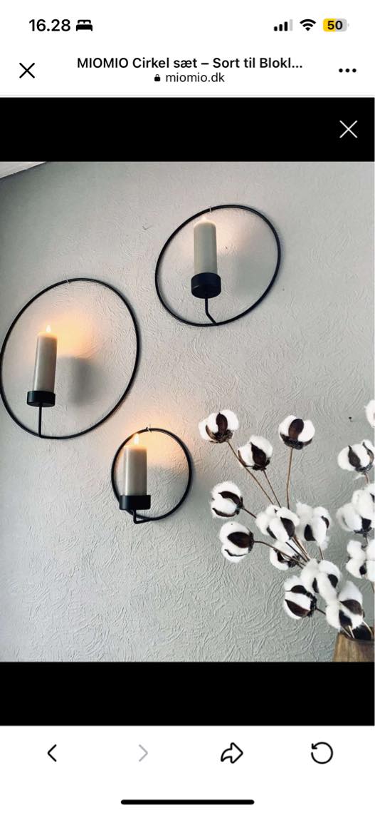 Ophængning af spejl m.m.